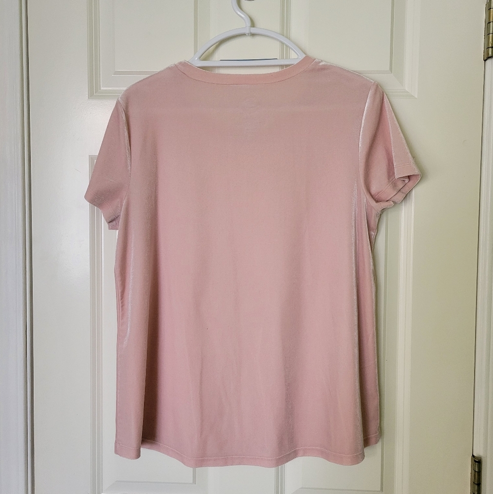 Pink Velvet Top - Picture 4 of 4